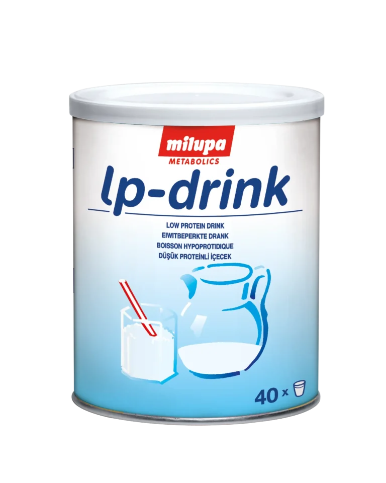 Мілупа Сухий напій з низьким вмістом білка / Milupa Low Protein Drink.