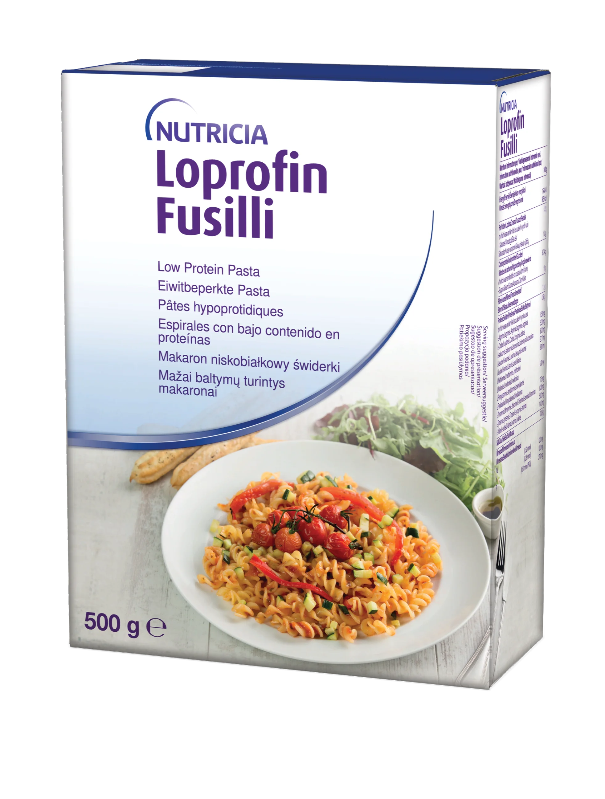 Лопрофін Паста фузіллі з низьким вмістом білка / Loprofin Low Protein Pasta Fusilli