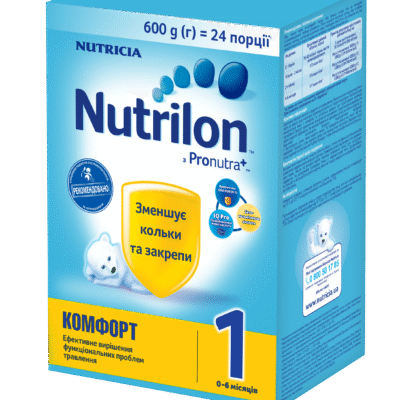 Функціональне дитяче харчування Суміш суха Nutrilon Комфорт 1 (для харчування дітей від 0 до 6 місяців)