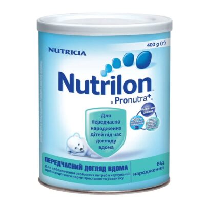 Функціональне дитяче харчування Суміш молочна суха Nutrilon Передчасний догляд вдома для харчування дітей від народження