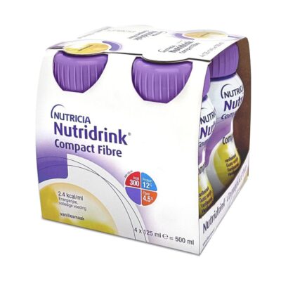 Нутрідрінк Компакт з харчовими волокнами зі смаком ванілі / Nutridrink Compact Fibre Vanilla flavour
