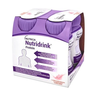 Нутрідрінк Протеїн зі смаком полуниці / Nutridrink Protein Strawberry flavo u r