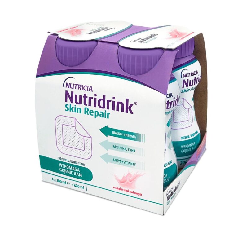 Нутрідрінк Скін Репеар зі смаком полуниці / Nutridrink Skin Repair Strawberry flavour